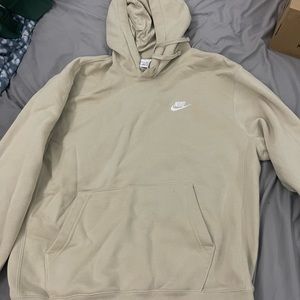 Nike medium hoodie tan